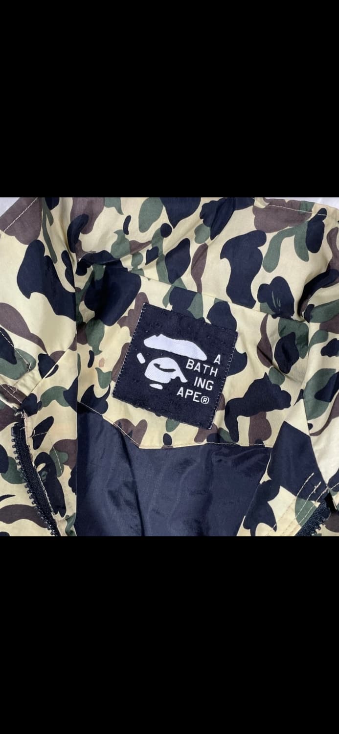 Bape 카모 황계 바람막이 자켓  상품이미지4