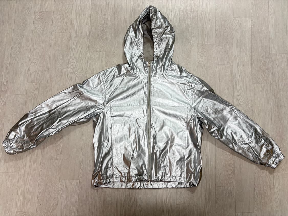 라퍼지스토어 실버 레더자켓 바람막이 M 상품이미지2