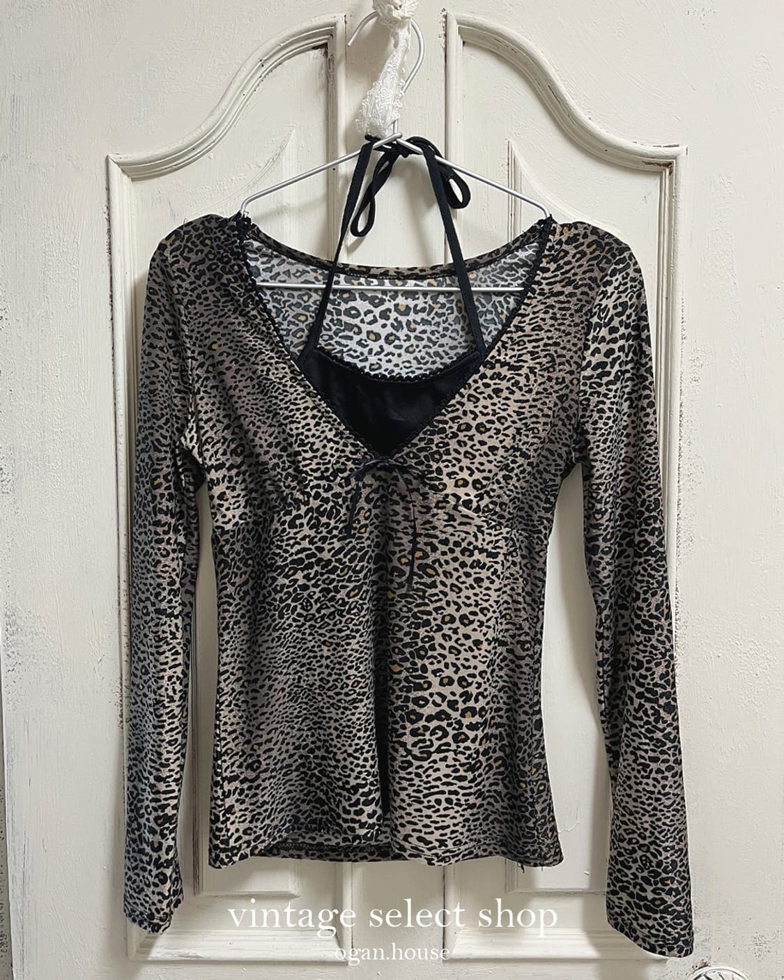 vintage osaki nana leopard top 상품이미지1