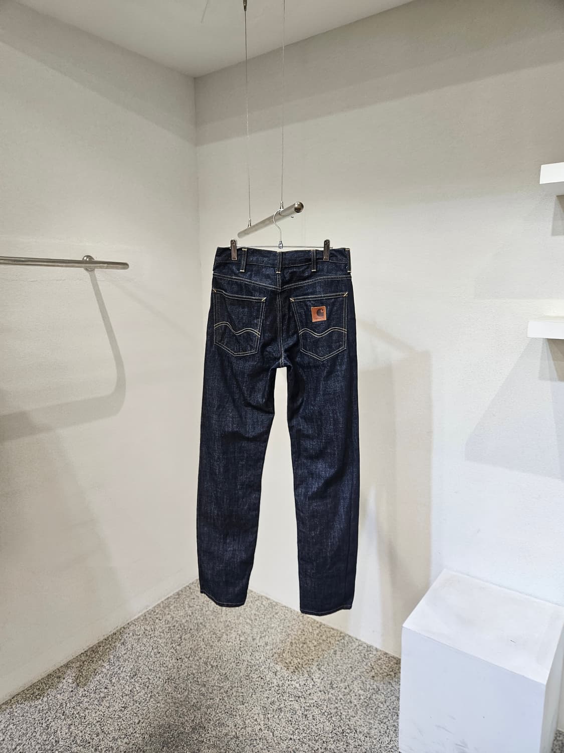 칼하트 Wip 말로우 생지 데님 팬츠 상품이미지2
