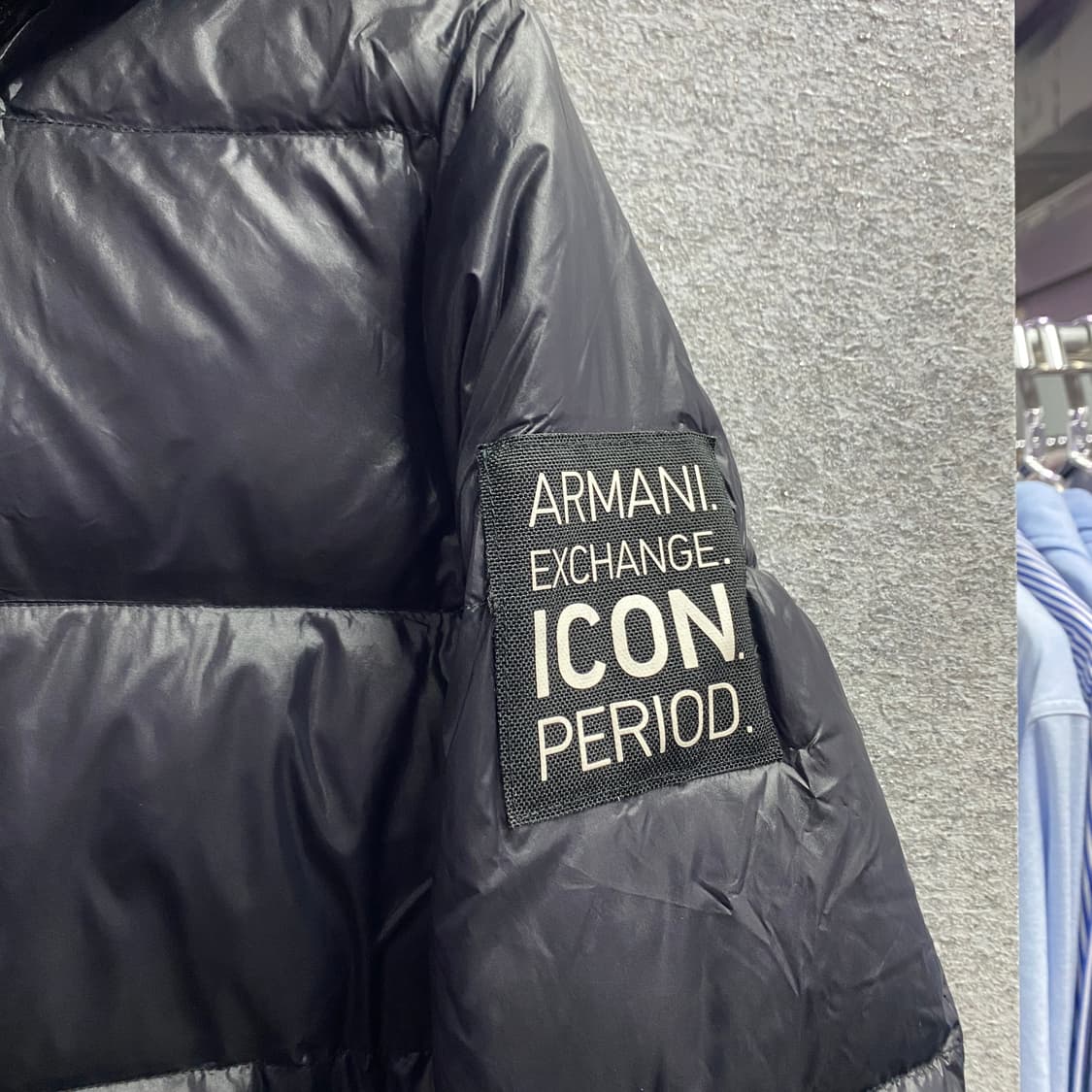 아르마니 익스체인지 후디드 패딩 자켓 B3836 상품이미지3