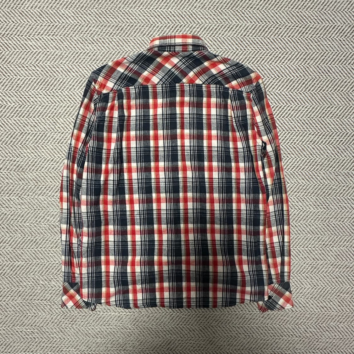 BEAMS check shirt 상품이미지2