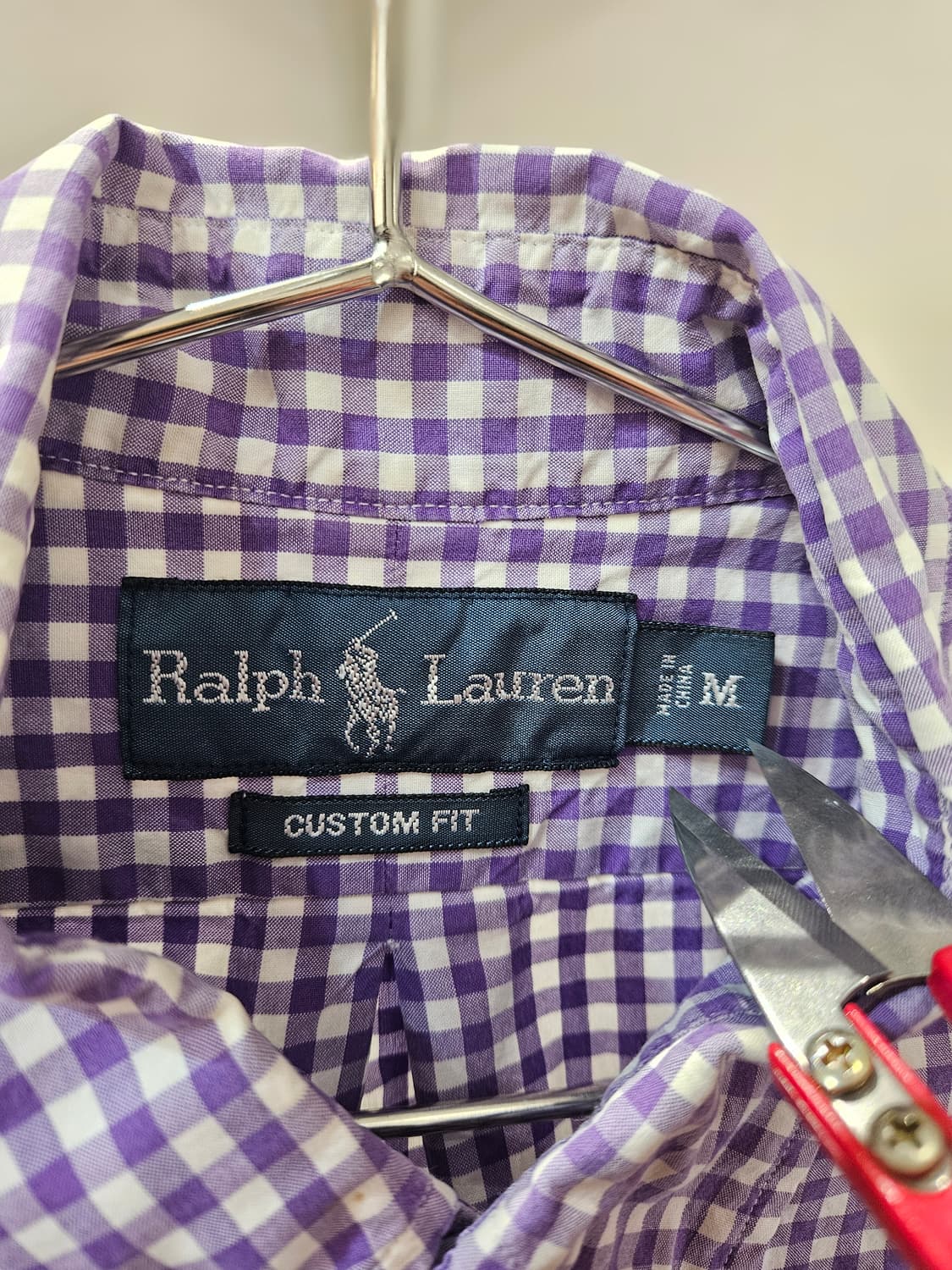 폴로랄프로렌 체크 셔츠 상품이미지5