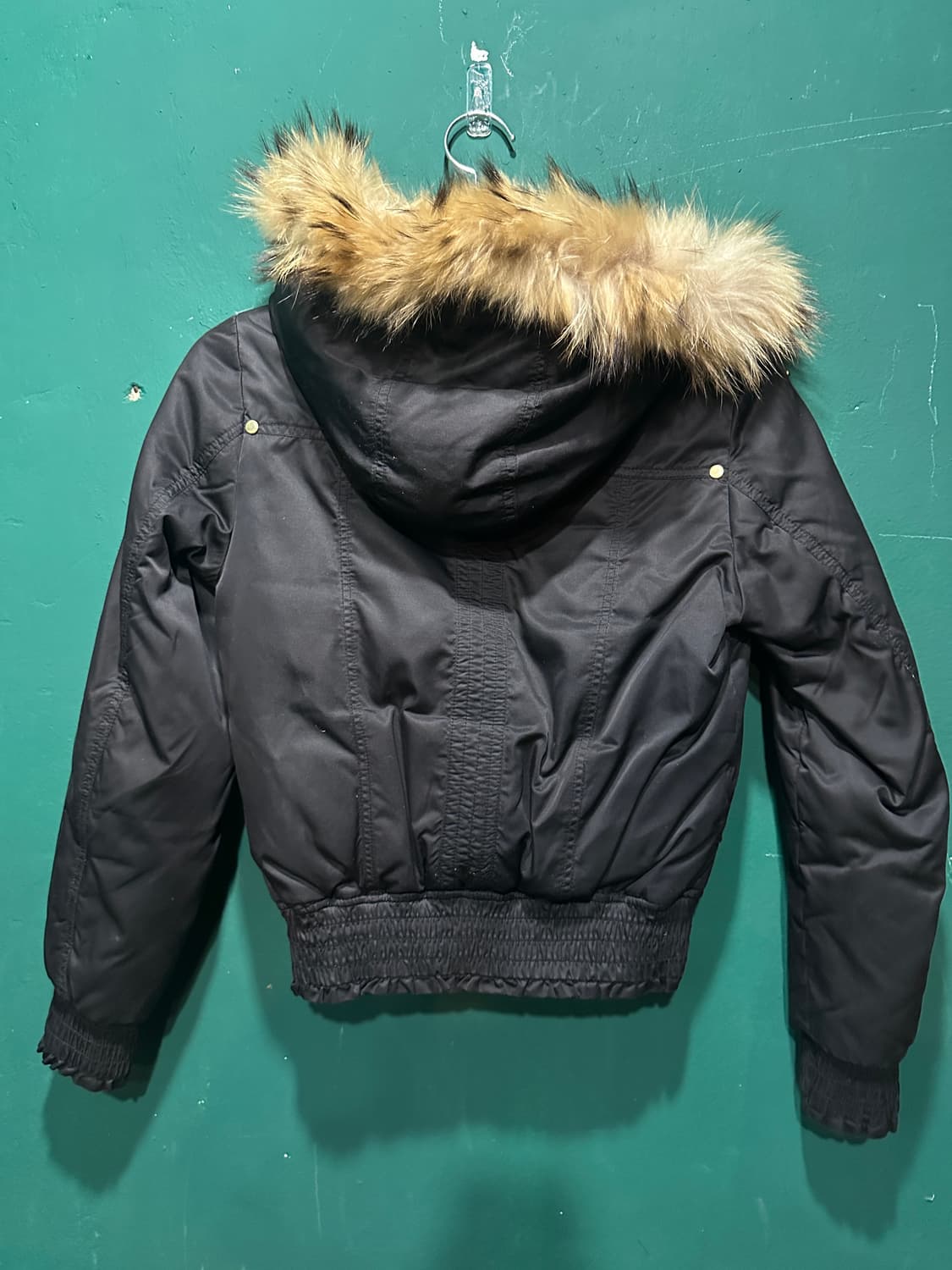 GGPX y2k 퍼 크롭 후드n2b패딩자켓 상품이미지2