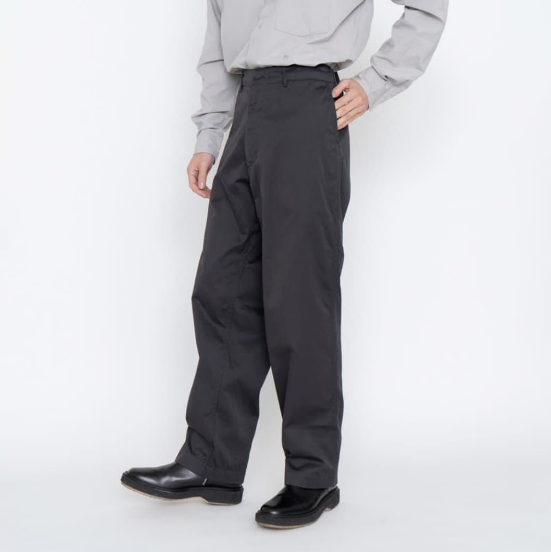 새상품) 나나미카 와이드 치노 팬츠 네이비, 카키 베이지 상품이미지1