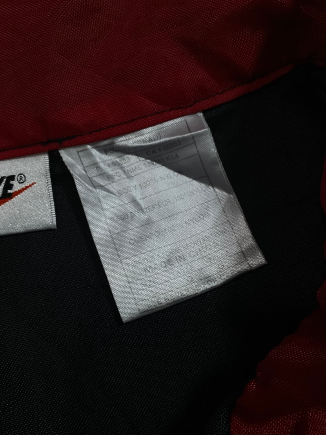 90s 올드스쿨 나이키 나일론 아노락 블랙 L 상품이미지6