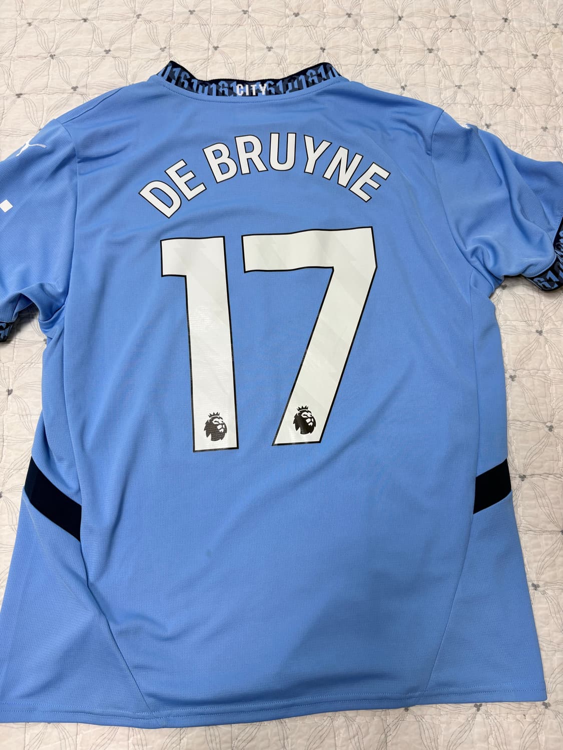 맨시티 24-25 어센틱 홈 유니폼 상품이미지2