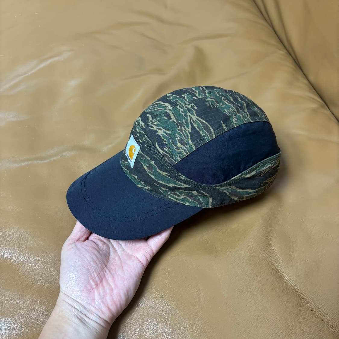 (Nike x Carhartt) 나이키x칼하트 카모 러닝 캠프캡 모자 상품이미지4