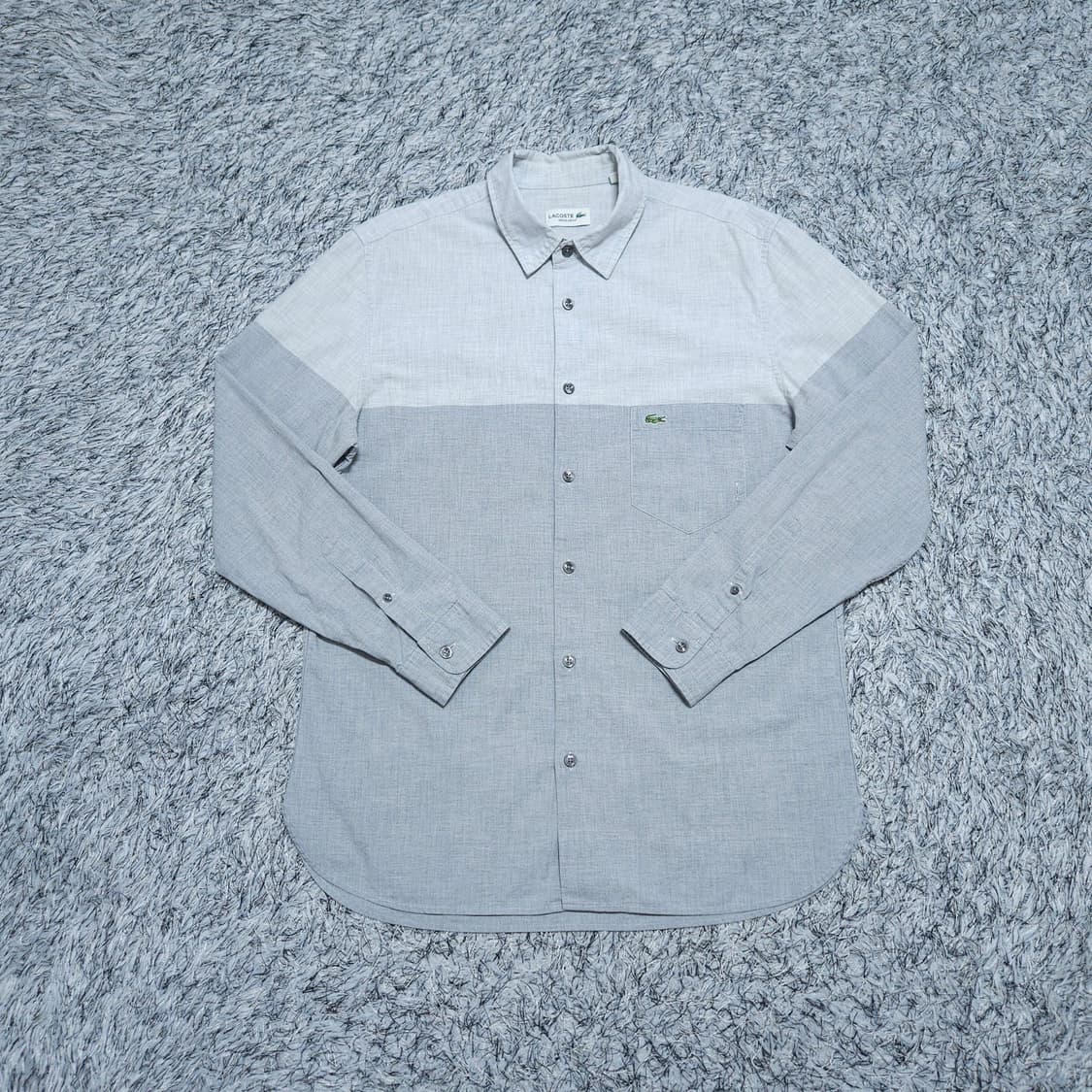 라코스테)100 남자 레귤러핏 포켓셔츠남방 / 왕눈이샵 상품이미지1