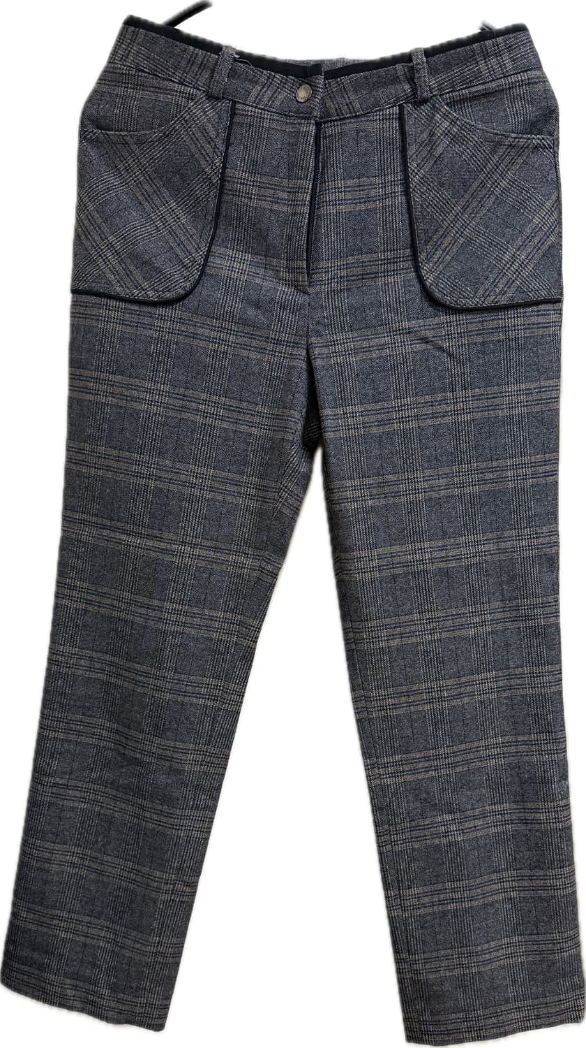 체크 빈티지 바지 상품이미지2