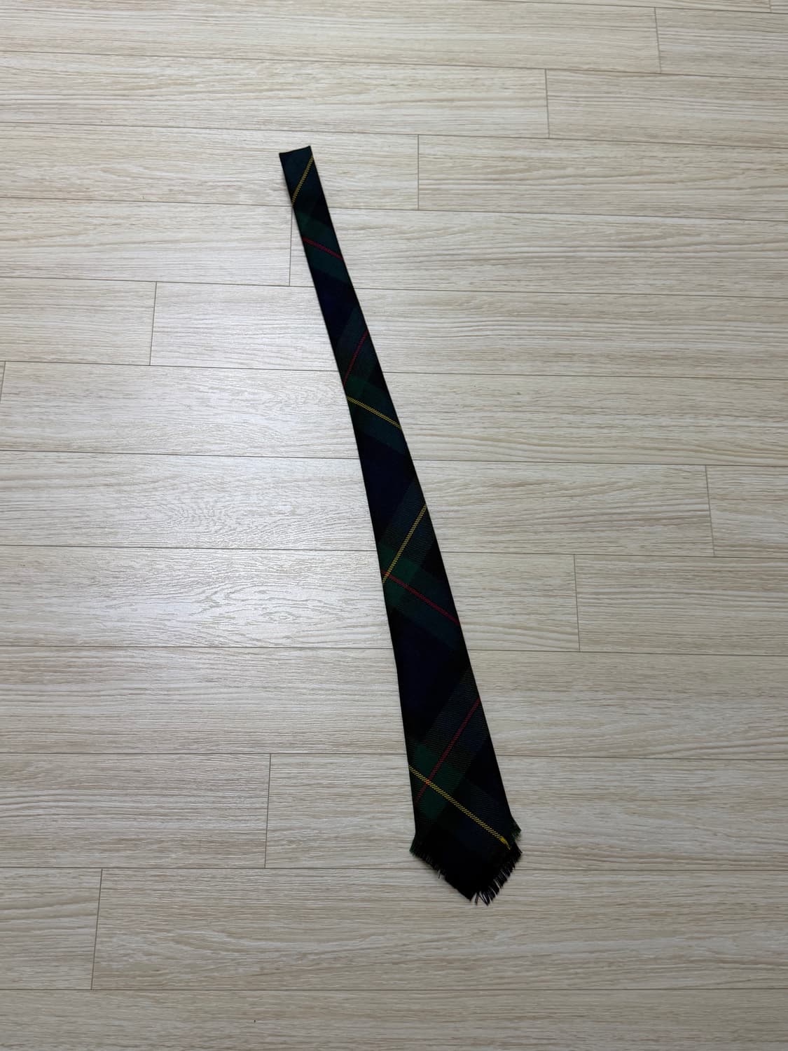 폴로 빈티지 스타일 타탄 울 넥타이 상품이미지2