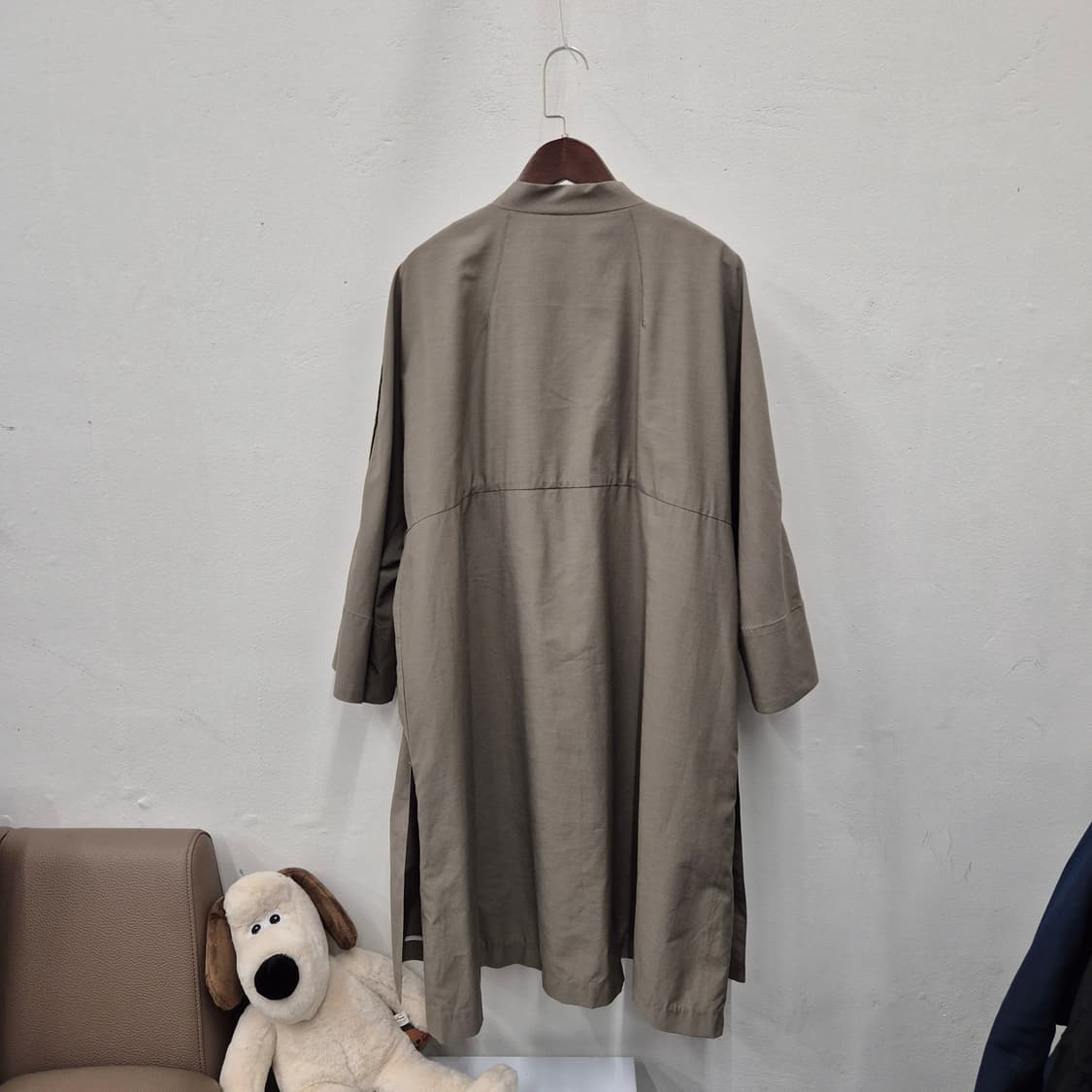 한섬 시스템 하프소매 루즈핏 코트 66~66 상품이미지7