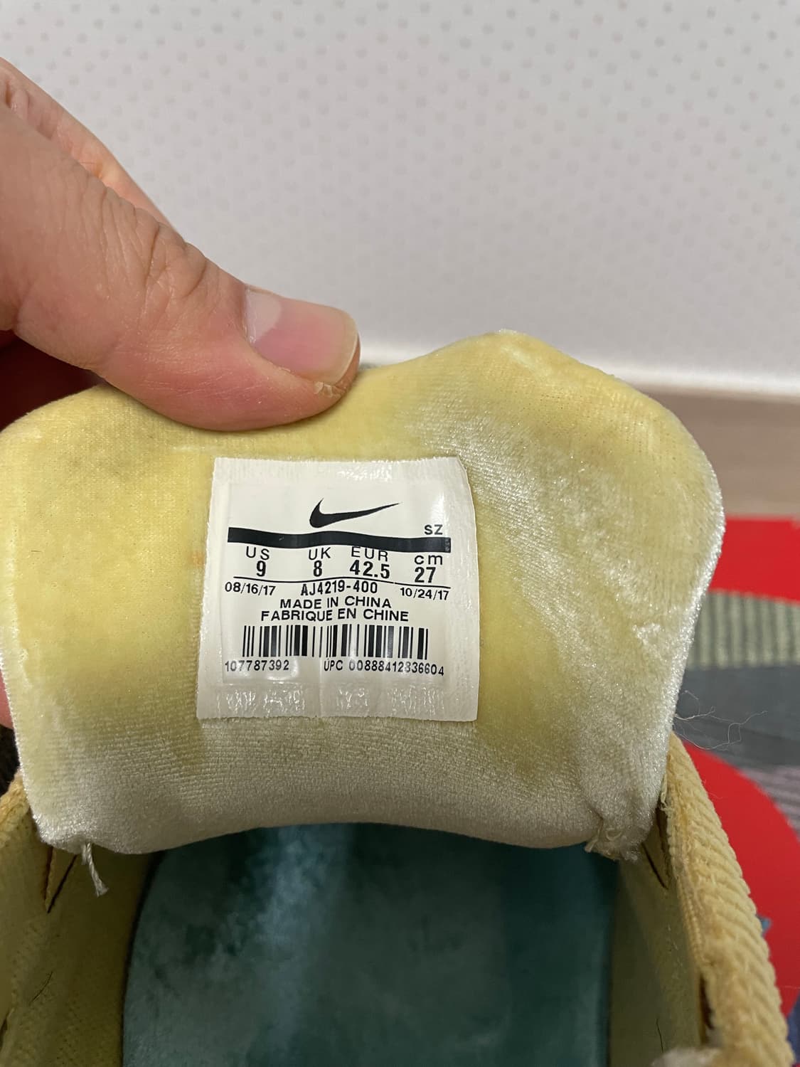 나이키x 션 우더스푼 에어맥스 1/97, 270사이즈 상품이미지6