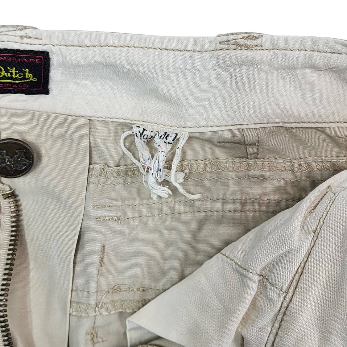 32 Vondutch 본더치 카고 반바지 팬츠 베이지 상품이미지3