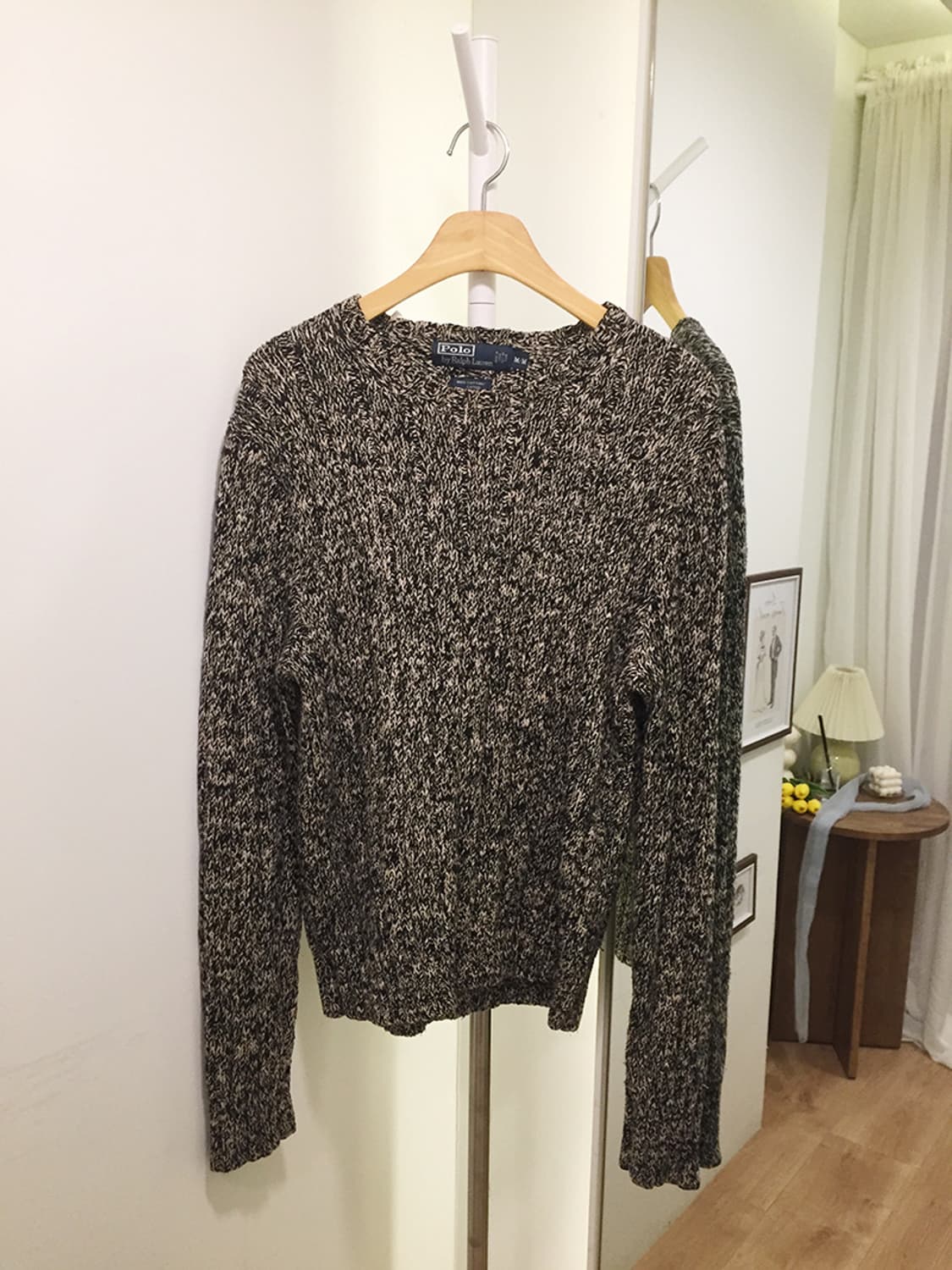 공용 폴로 라운드니트 스웨터 95~100 상품이미지4