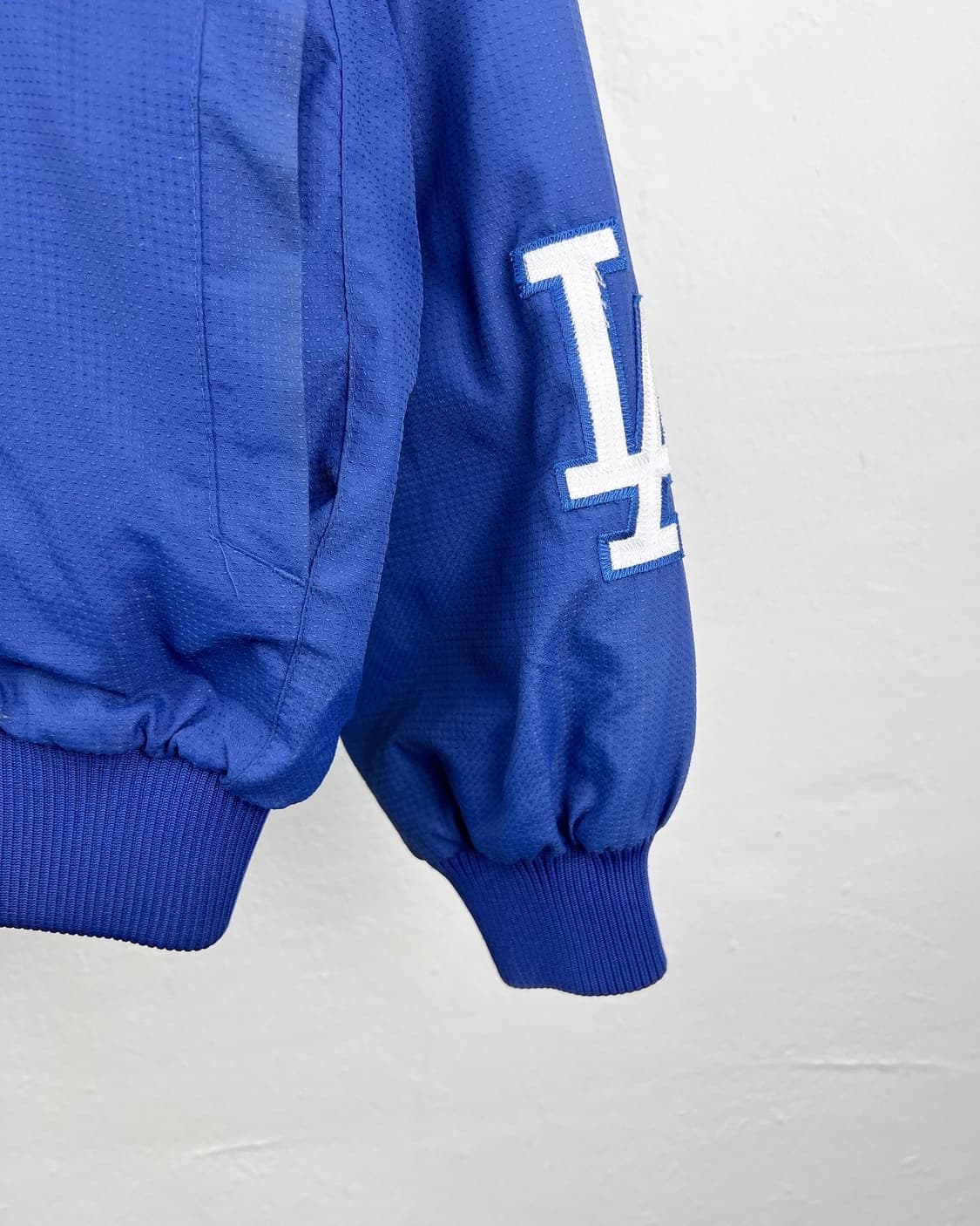 마제스틱 LA 다저스 블루 로고 나일론 자켓 상품이미지4