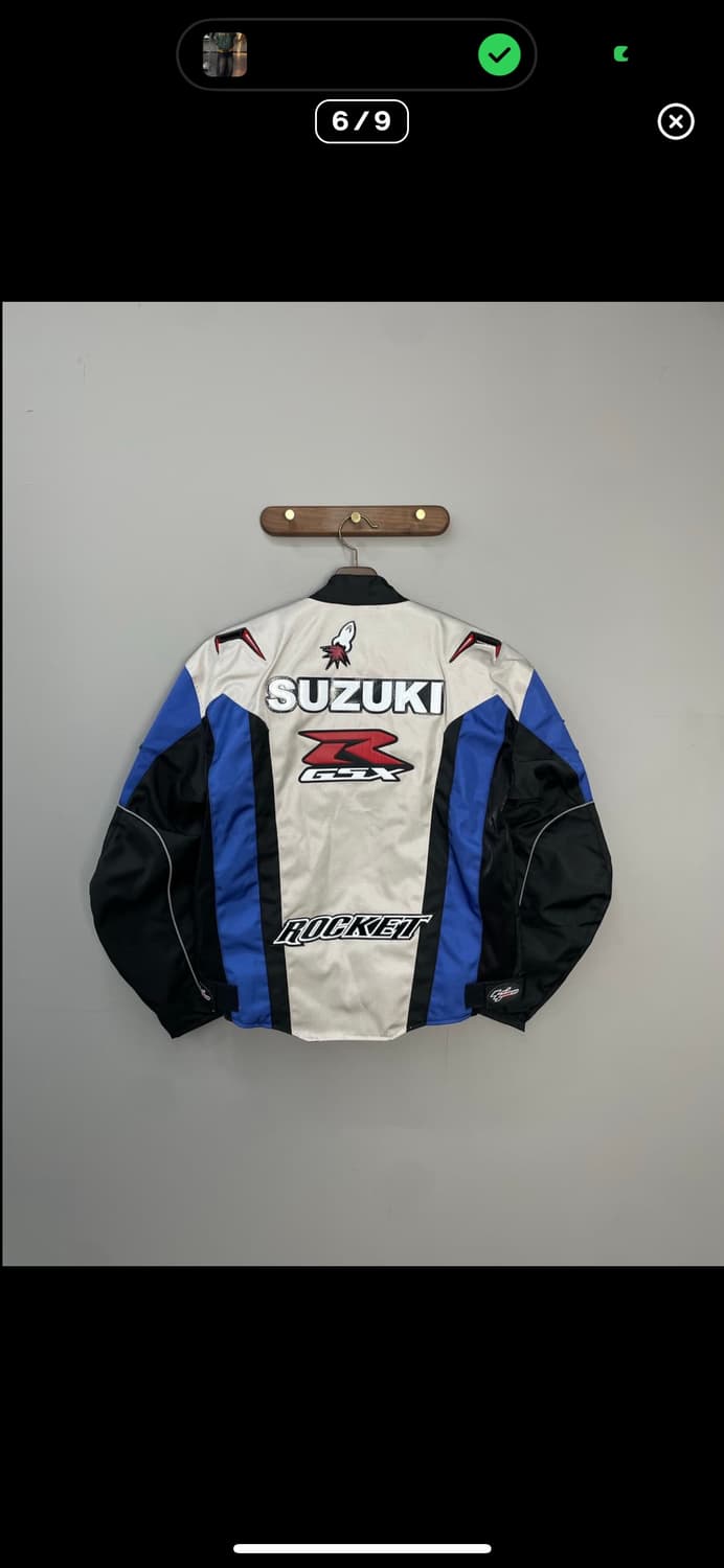 스즈키 요시무라 레더 레이싱 자켓 A3350 상품이미지6