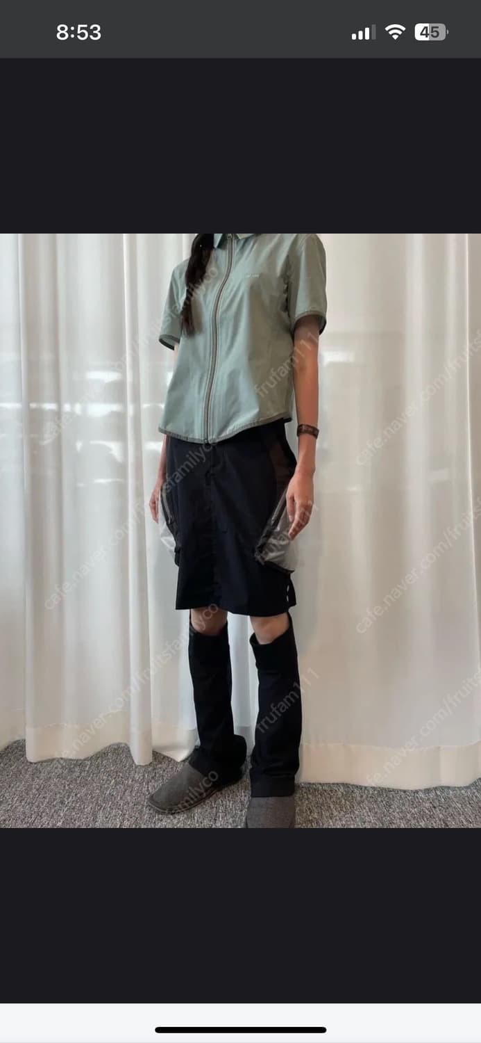 지초이 카고스커트팬츠 상품이미지1