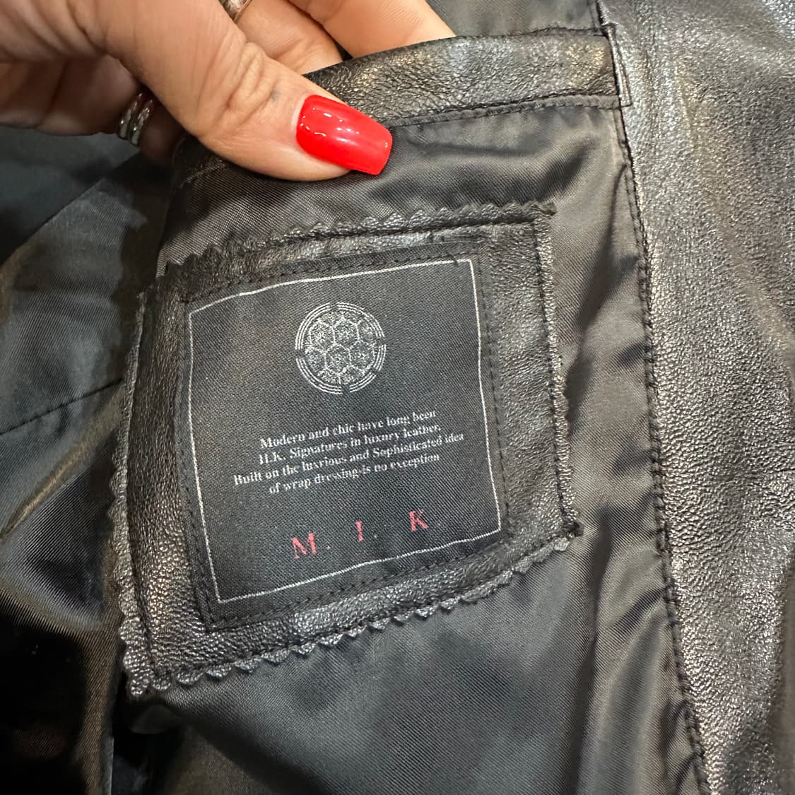 샐리앤존 빈티지 양가죽 블레이저 자켓105 상품이미지5