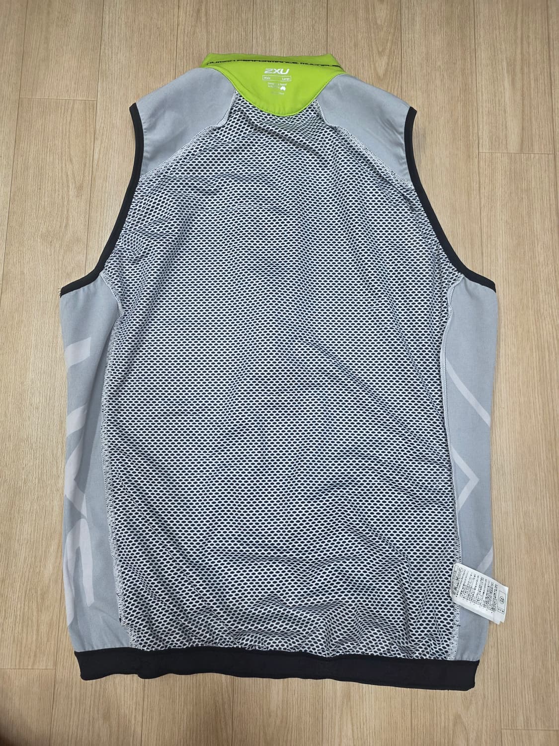 (미사용) 2XU 사이클링 라이딩 싱글렛 져지 민소매 L(105) 상품이미지4