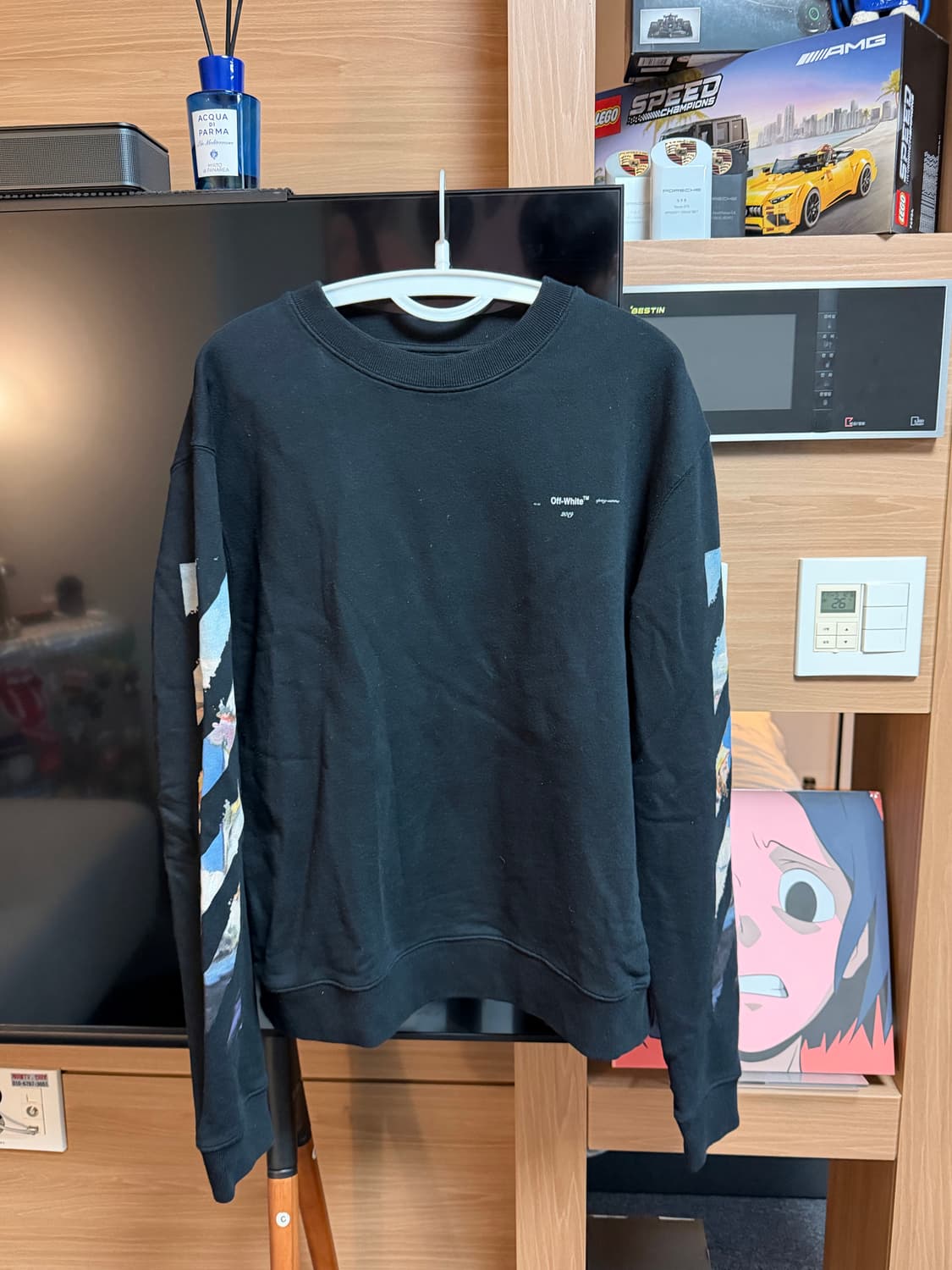 정품 오프화이트 맨투맨 L 상품이미지2