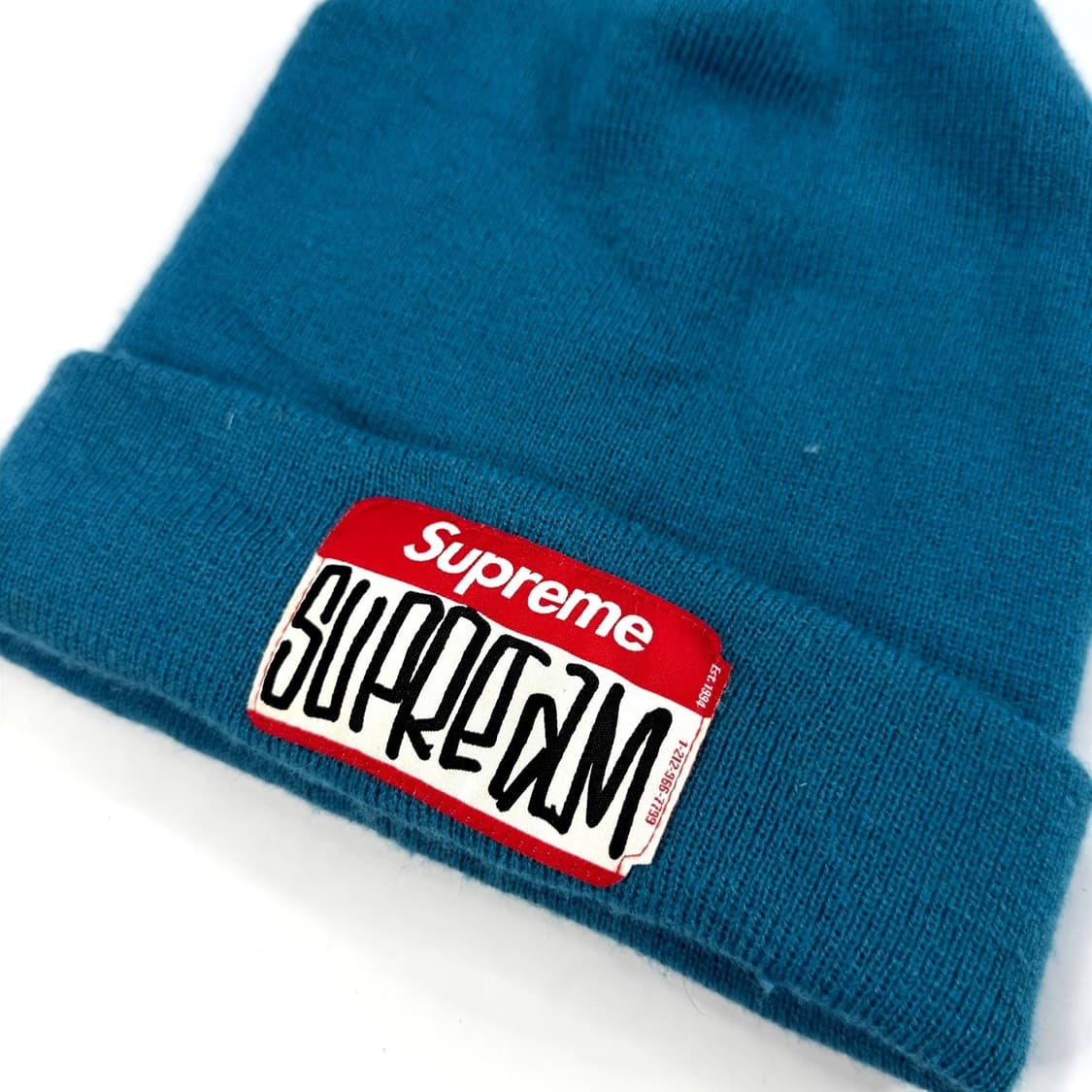 슈프림 스크리블 박스로고 비니 상품이미지2
