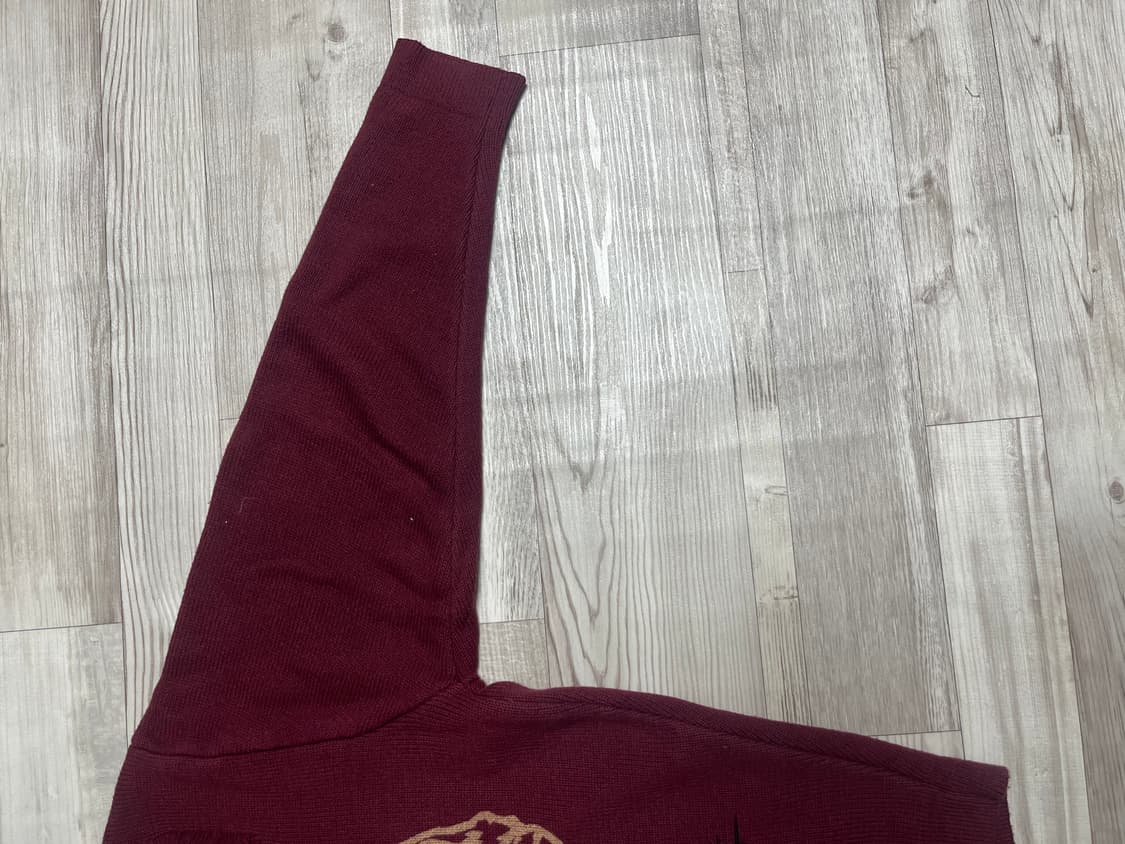 엑스톤즈X송필드 데미지 니트 집업 상품이미지3