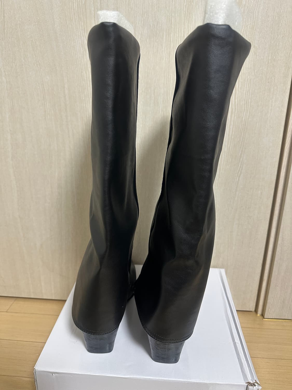 택포)새상품)폴딩 롱부츠/235 피 상품이미지10