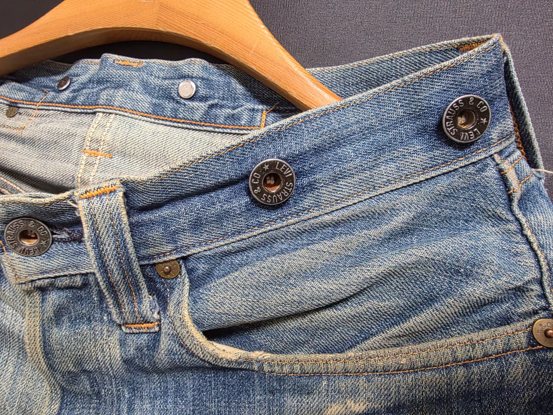 20s 빈티지 리바이스 발렌시아제 201 대전판 워크팬츠 555 usa 상품이미지3