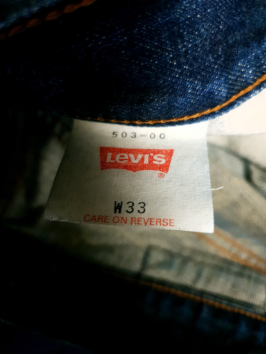 (90s)리바이스 재팬 503-00 J22 EGG 컷팅 하프팬츠 (33) 상품이미지7