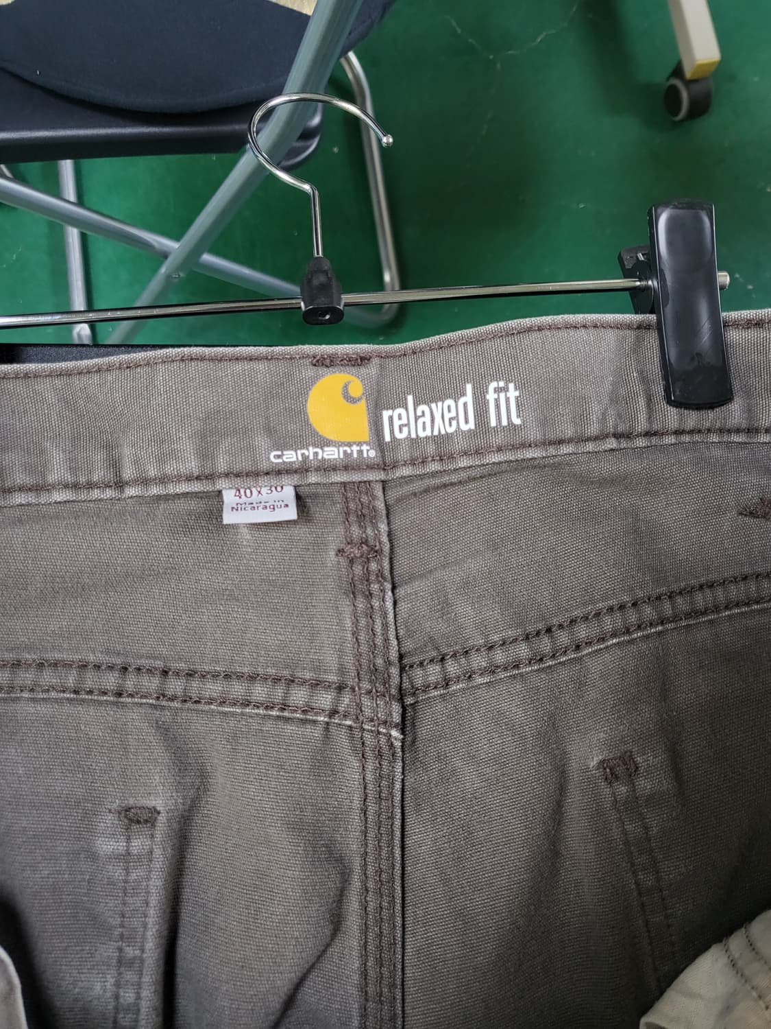 칼하트 빈티지 브라운 팬츠 상품이미지4