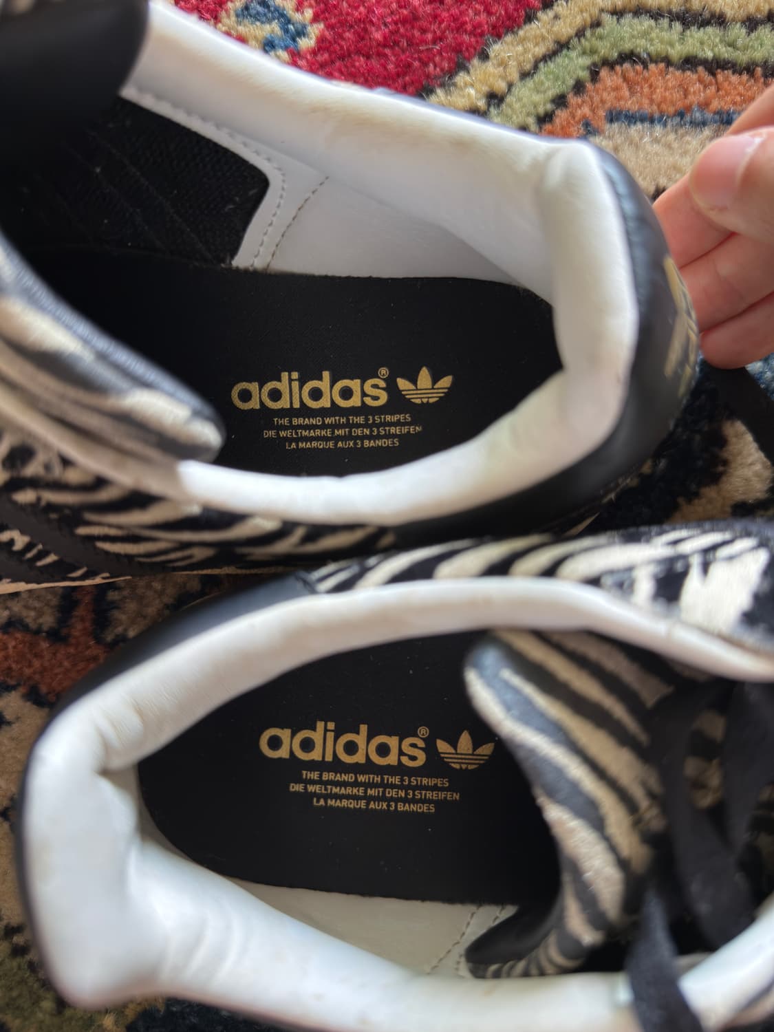 아디다스 한정판 FA YNG Zebra Superstar 상품이미지8