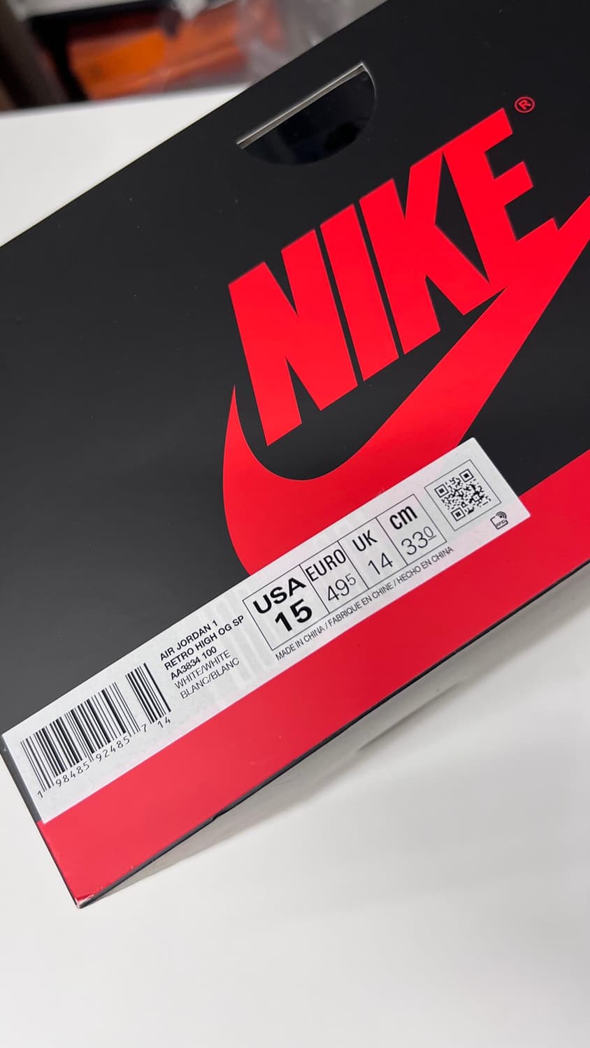 [330] 버질 아블로 조던1 알래스카 화이트 VAA 상품이미지2