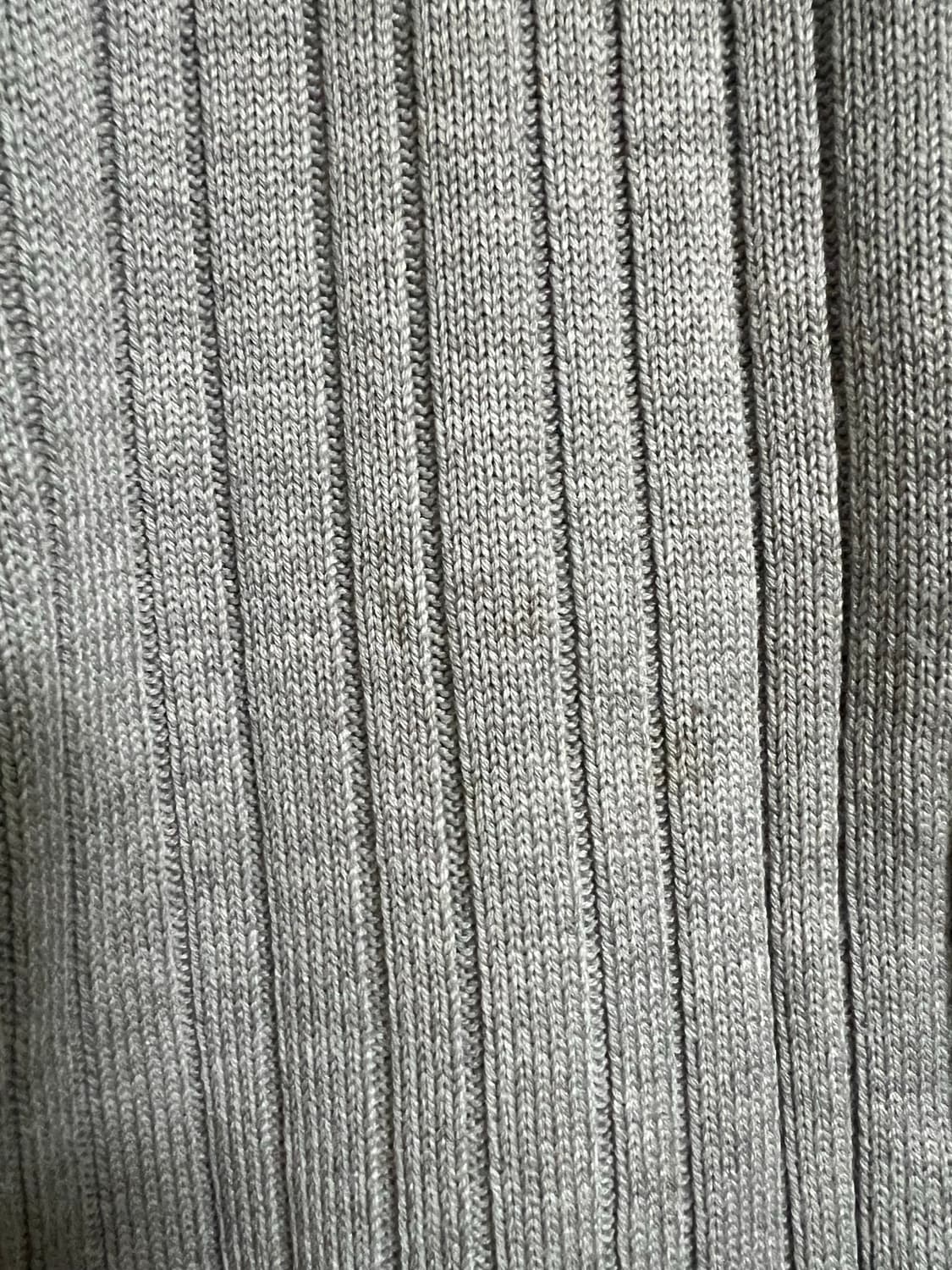 00s 아르마니 진스 투웨이 그레이 니트집업 상품이미지7