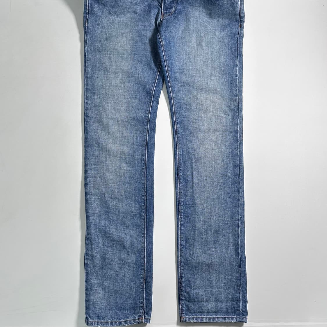 프라다 중청 스트레이트 핏 데님 팬츠 상품이미지3