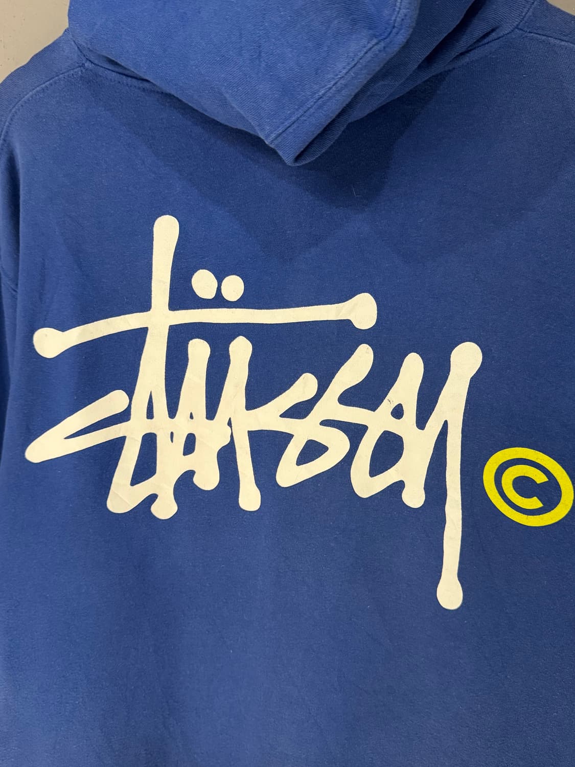 스투시 스탁로고 스웻 후드티 상품이미지3