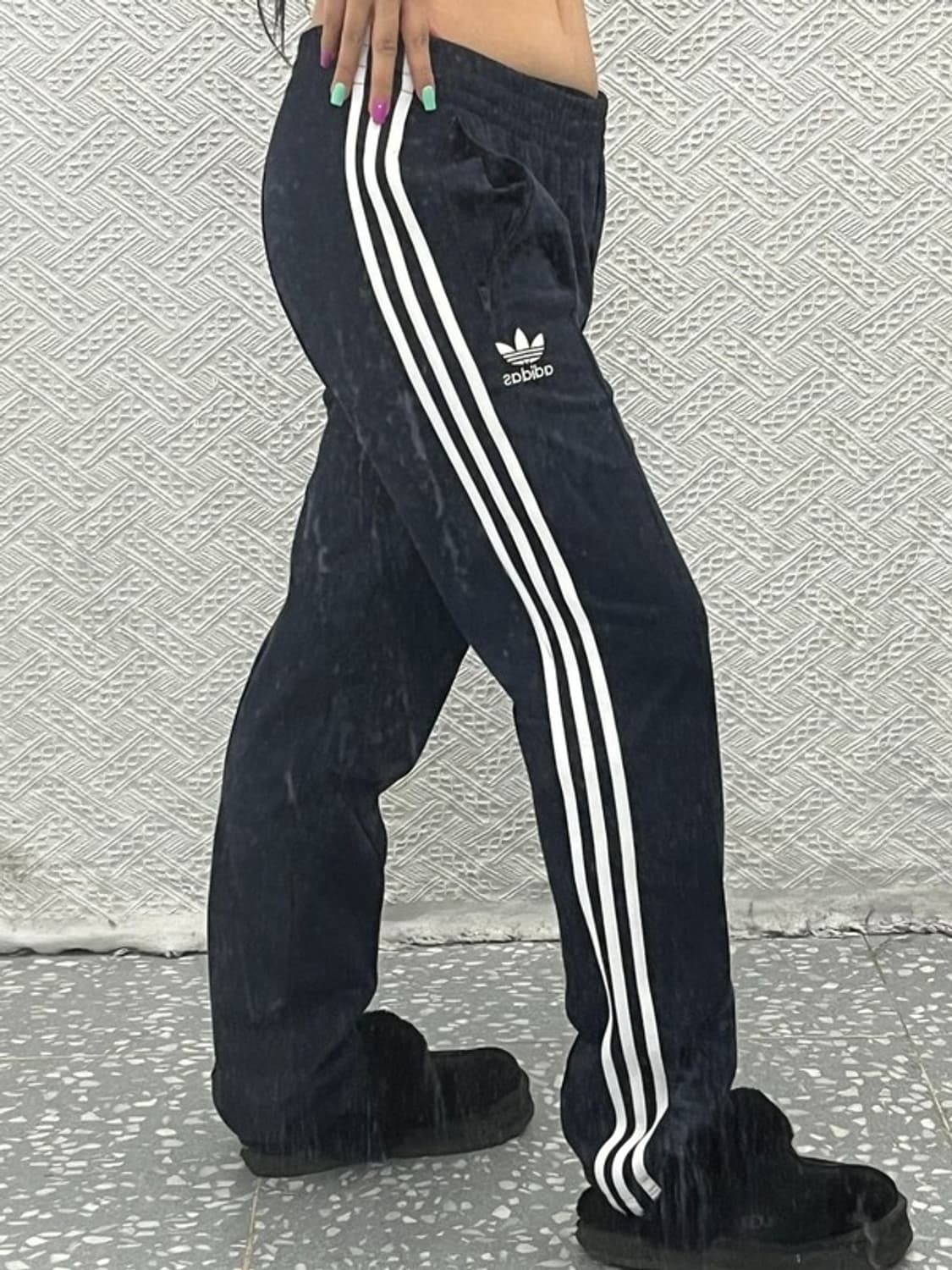 아디다스 베이직 유로파 삼선 트랙팬츠 30인치 C06832 상품이미지1