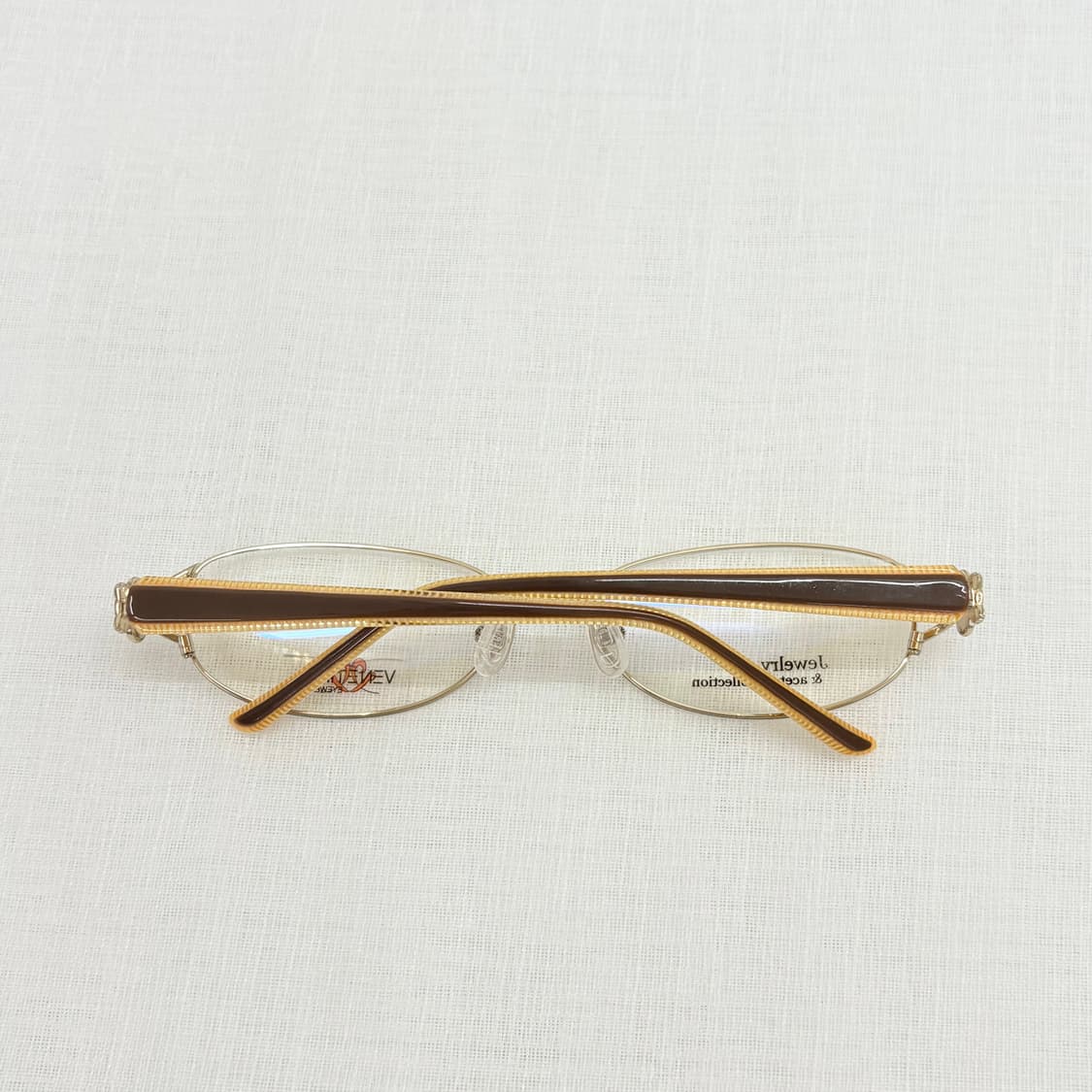 VENETIAN 골드 우먼 메탈 빈티지안경 상품이미지5