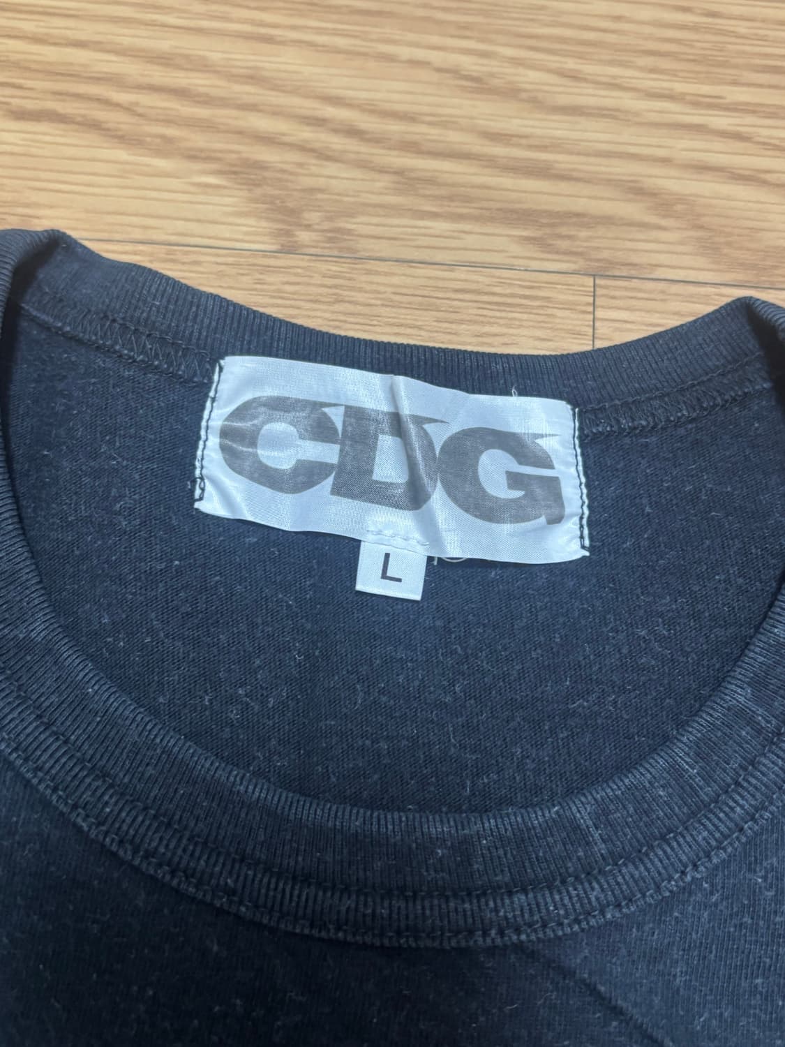 CDG 꼼데가르송 반팔 티셔츠 L 상품이미지5