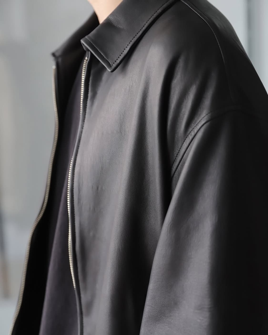 포터클래식 / 레더 집업 자켓 / 3 상품이미지2