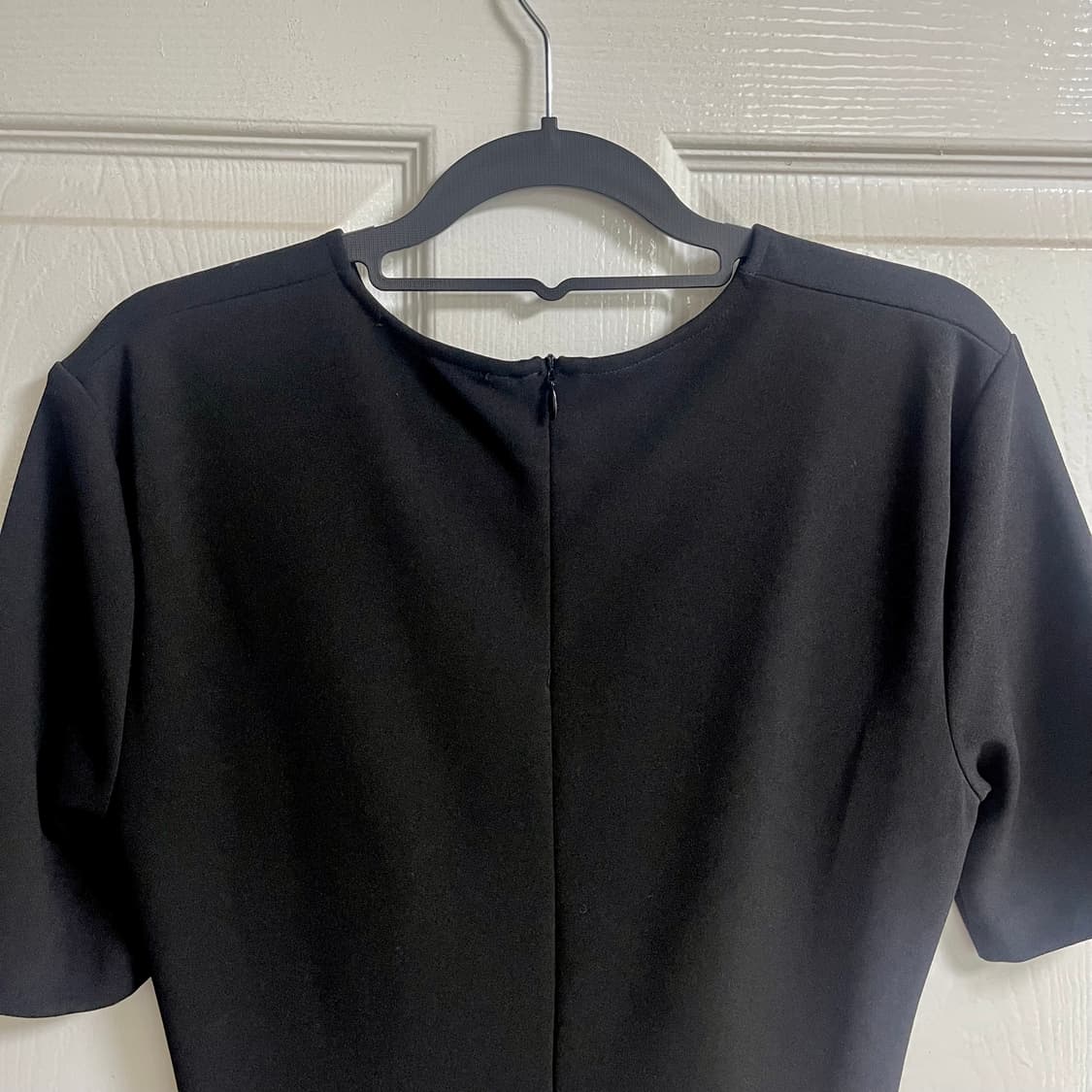 drape shoulder pad dress 상품이미지3