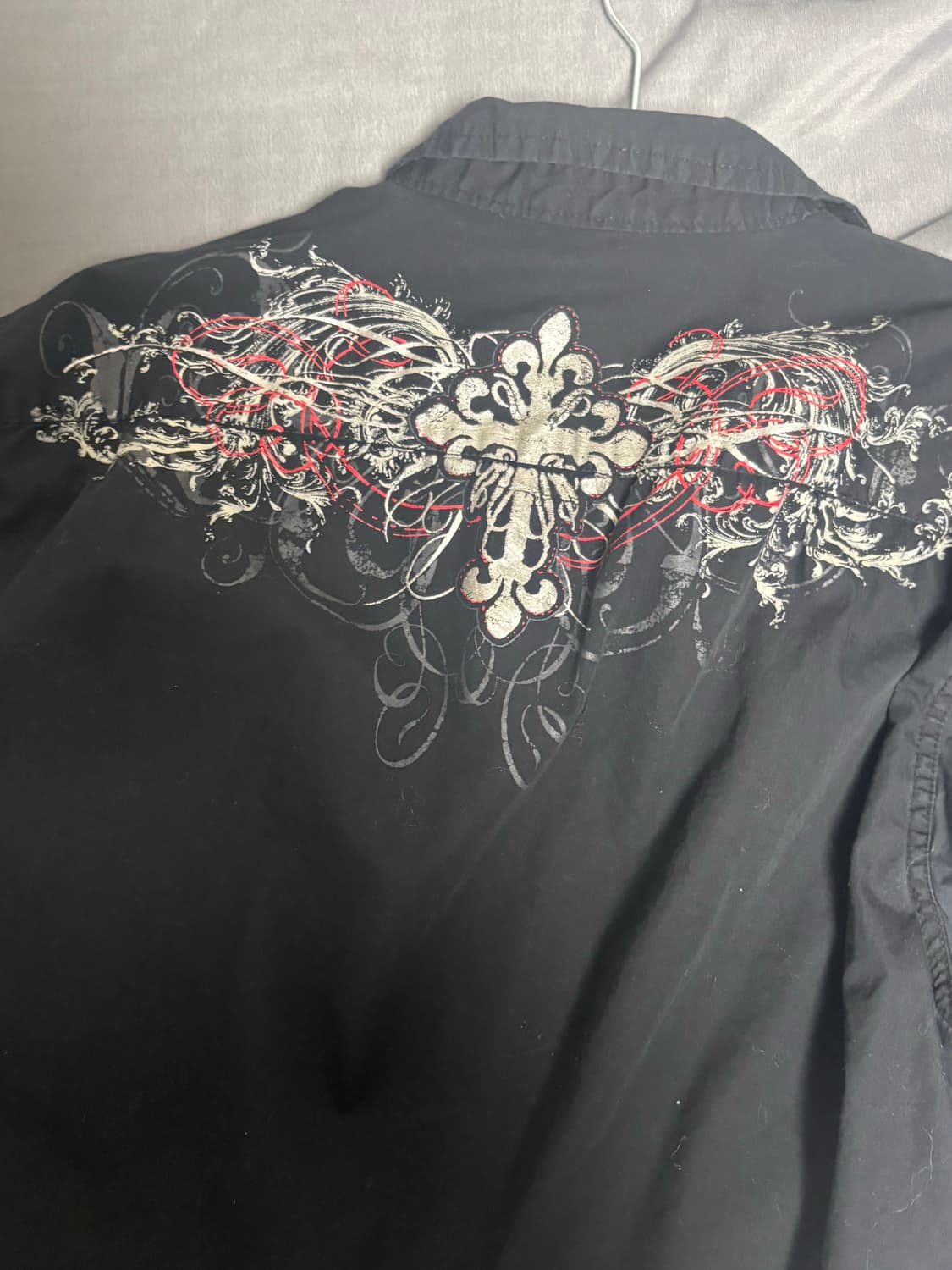 펑크 락시크 프린팅 셔츠 상품이미지2