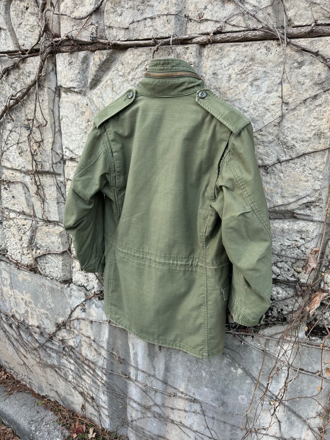 60~70s 미군 u.s.army 오리지널 m-65 필드 자켓 3세대 상품이미지4