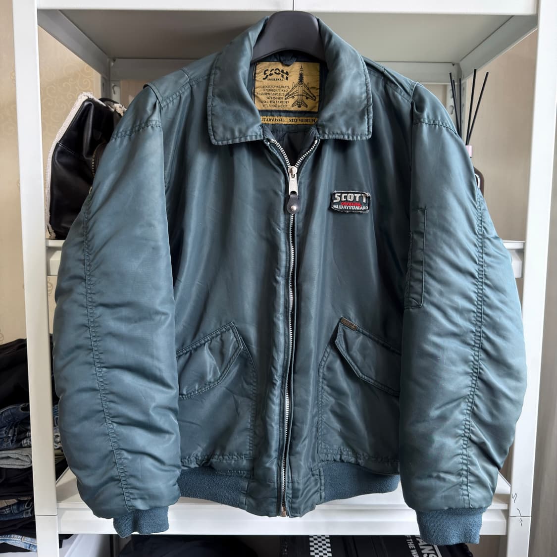 Scott CWU 플라이트 봄버 자켓 상품이미지1