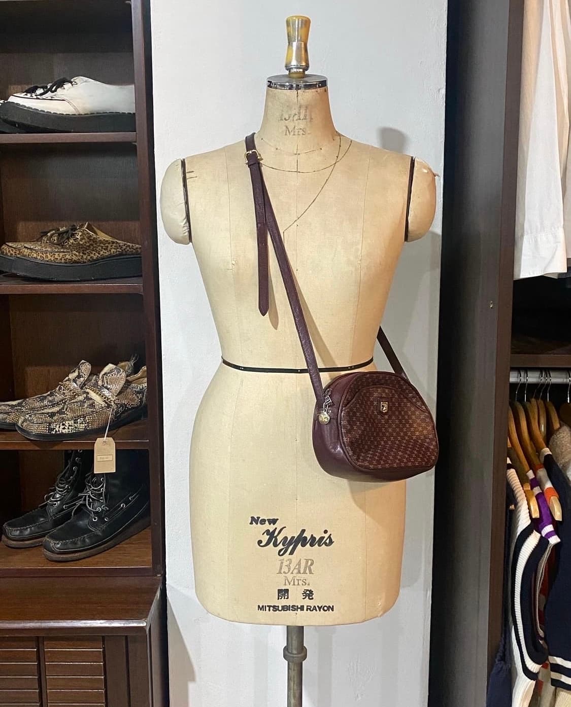 80s OLD CELINE mini cross bag 80년대 올드 셀린 상품이미지9