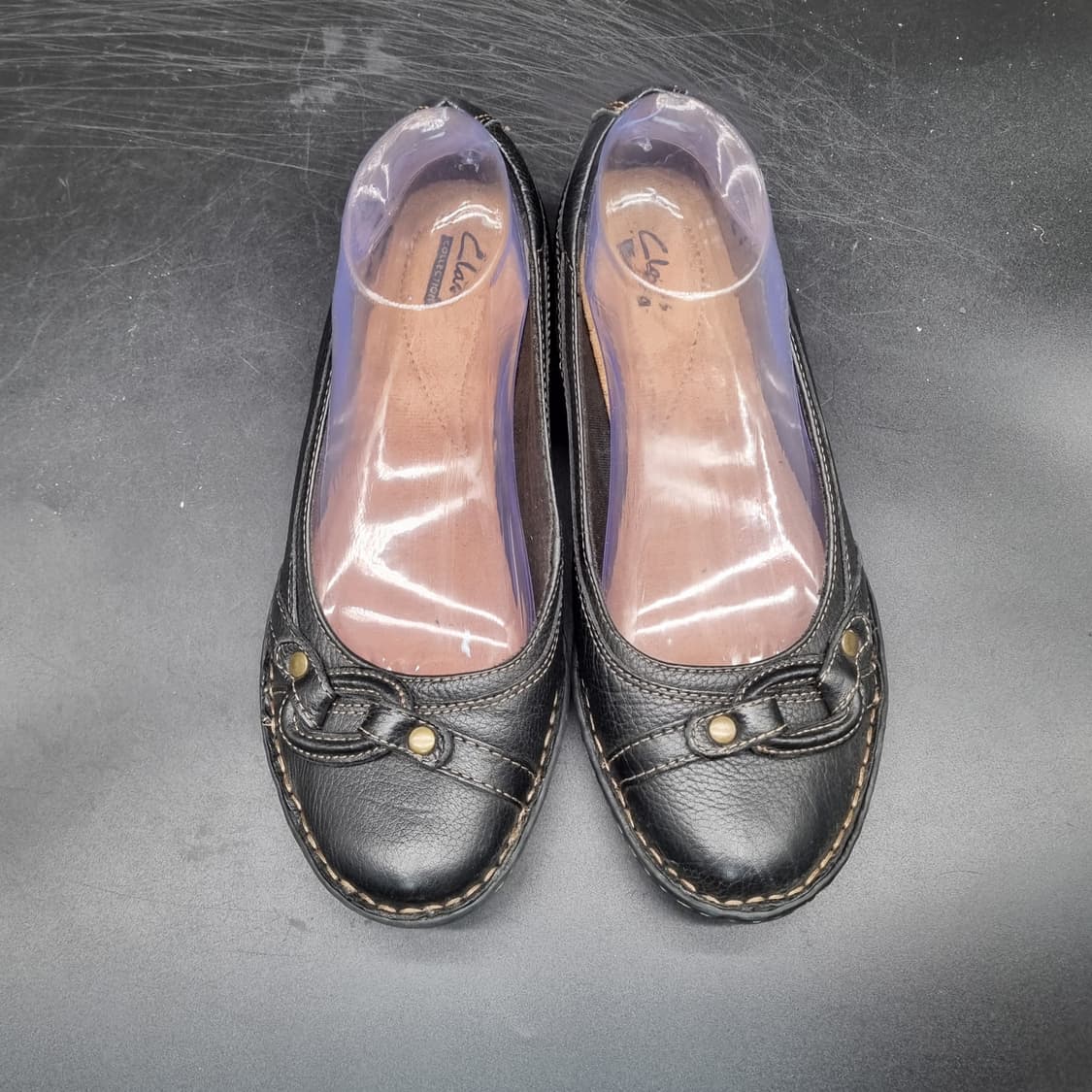 클락스 여성블랙단화 8m 250 상품이미지2