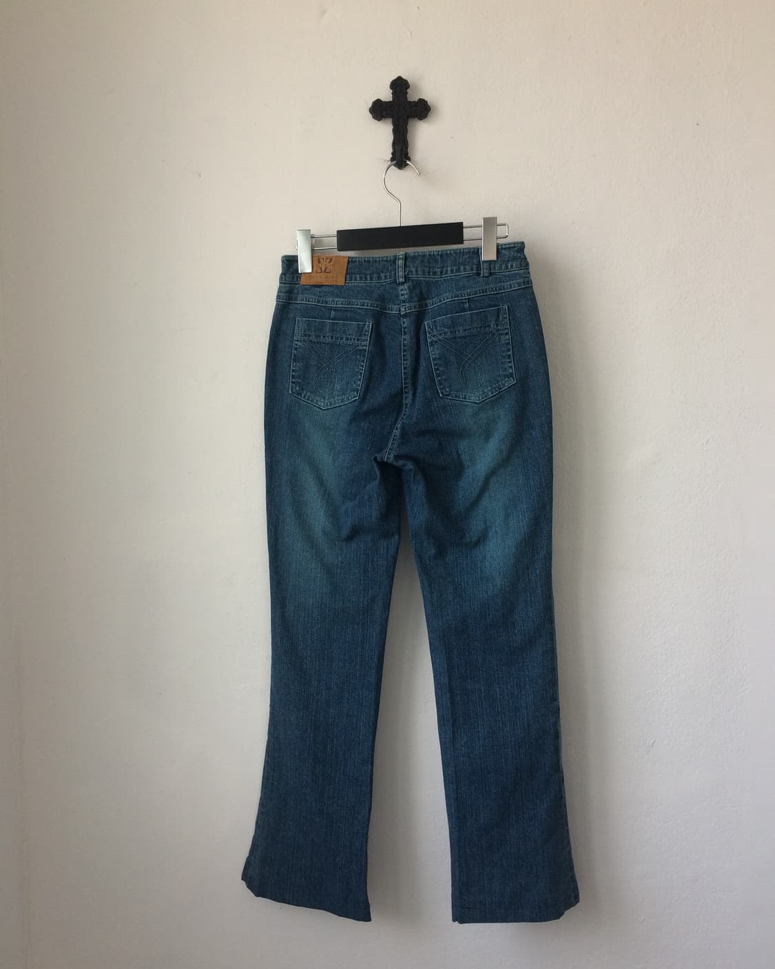 Line stud point denim pants 상품이미지2