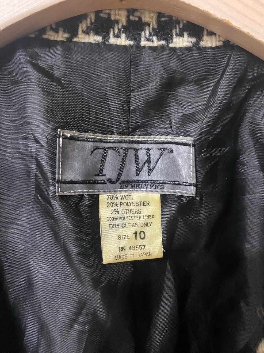 TW 체크무늬 자켓 여성 10사이즈 상품이미지8