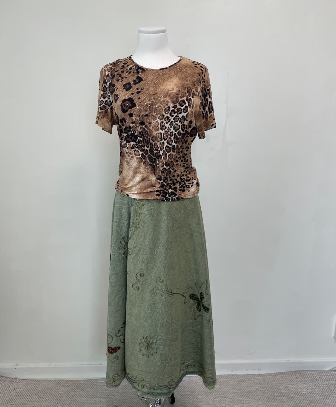 빈티지 보헤미안 에스닉 스커트  상품이미지8