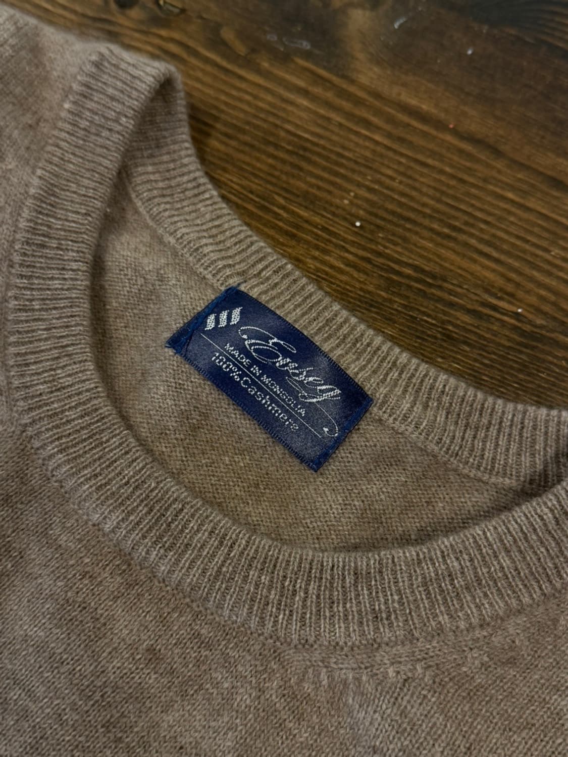 Euseg 캐시미어 니트 남성100-105 상품이미지6